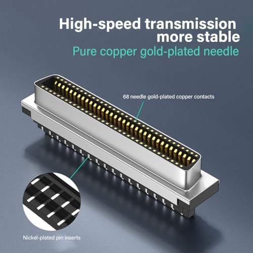 Cable SCSI hembra contra pérdida de datos en matrices de discos 28 AWG 7