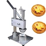 ShaiVrissian Prensa Manual para Tartaletas Huevo,Herramienta Moldeado para Crema Pastelera,Multiusos,Rápido Y Eficiente,Apto para Hornear Profesional,Negocios De Repostería