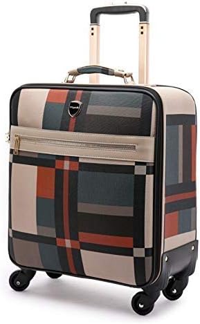 Amazon.com: Givias Maleta ligera con ruedas giratorias, maleta de equipaje  para hombre, maleta con ruedas giratorias, maleta de cabina de mano para  viajes de negocios, academia (tamaño: 16/18 pulgadas) : Ropa, Zapatos