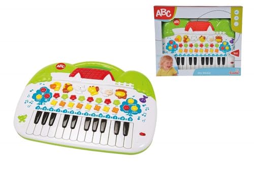 Simba 104018188 - ABC Tier-Keyboard, mit verschiedenen Sounds und Einstellfunktionen, 28x39cm, ab 3 Jahre – Bild 6