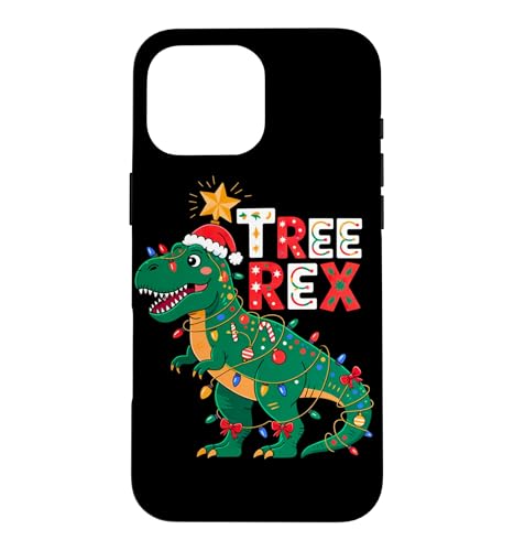TREE REX �N���X�}�X�R�X�`���[�� �e�B���b�N�X ���� �N���X�}�X ���C�g �t�@�~���[ �X�}�z�P�[�X iPhone 16 Pro Max �p