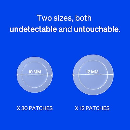KNEMO Patch de manchas invisíveis Thincognito – Adesivo absorvente de espinhas hidrocolóides para ro