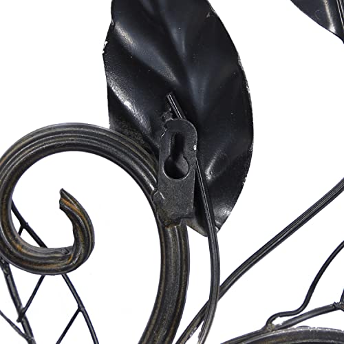 Deco 79 13412 Metal Leaf Home Wall Decor Wall Sculpture With Scrolled Vine And Wire Leaf Accents thumb #9