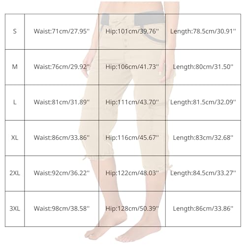 Cargo Capris for Women Cotton Mid Rise Lightweight Capri Pants Stretchy Travel Hiking Cargo Pants with Pockets2