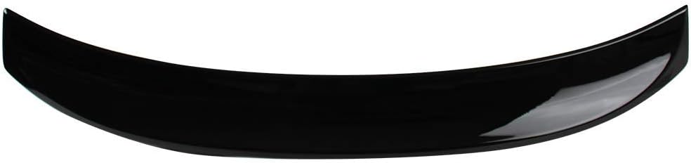 Fit 06-13 Lexus IS250 / IS350 / is F Sedan 4-Door Trunk Spoiler Paint #212 | IKON MOTORSPORTS, WD Style, Painted #212 Obsidian Black, ABS Plastic, Rear Trunk Lid Spoiler Wing Lip