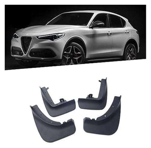 Guardabarros para Alfa Romeo Stelvio 2017-2021 delanteros y traseros 2