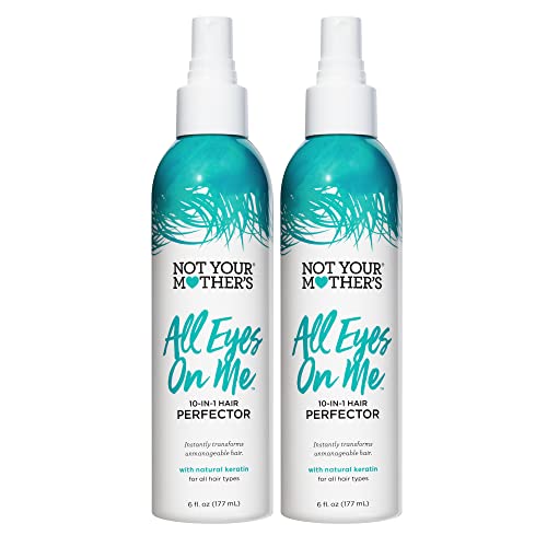 Not Your Mother's All Eyes On Me 10-In-1 Hair Perfector (2-Pack) - 6 fl oz - Detangling Leave-In for All Types of Hair - Instantly Transforms Unmanageable Hair