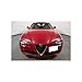 Dewhel Front Bumper Tow Hook License Plate Mount Bracket Holder Bolt On for 2017-up Alfa Romeo Giulia