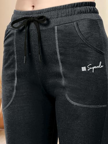 Image of Pinkmint Cotton Style Pyjamas for Women Combo l Stylish Side 2 Pockets l Gym Wear l Comfortable Track Pant