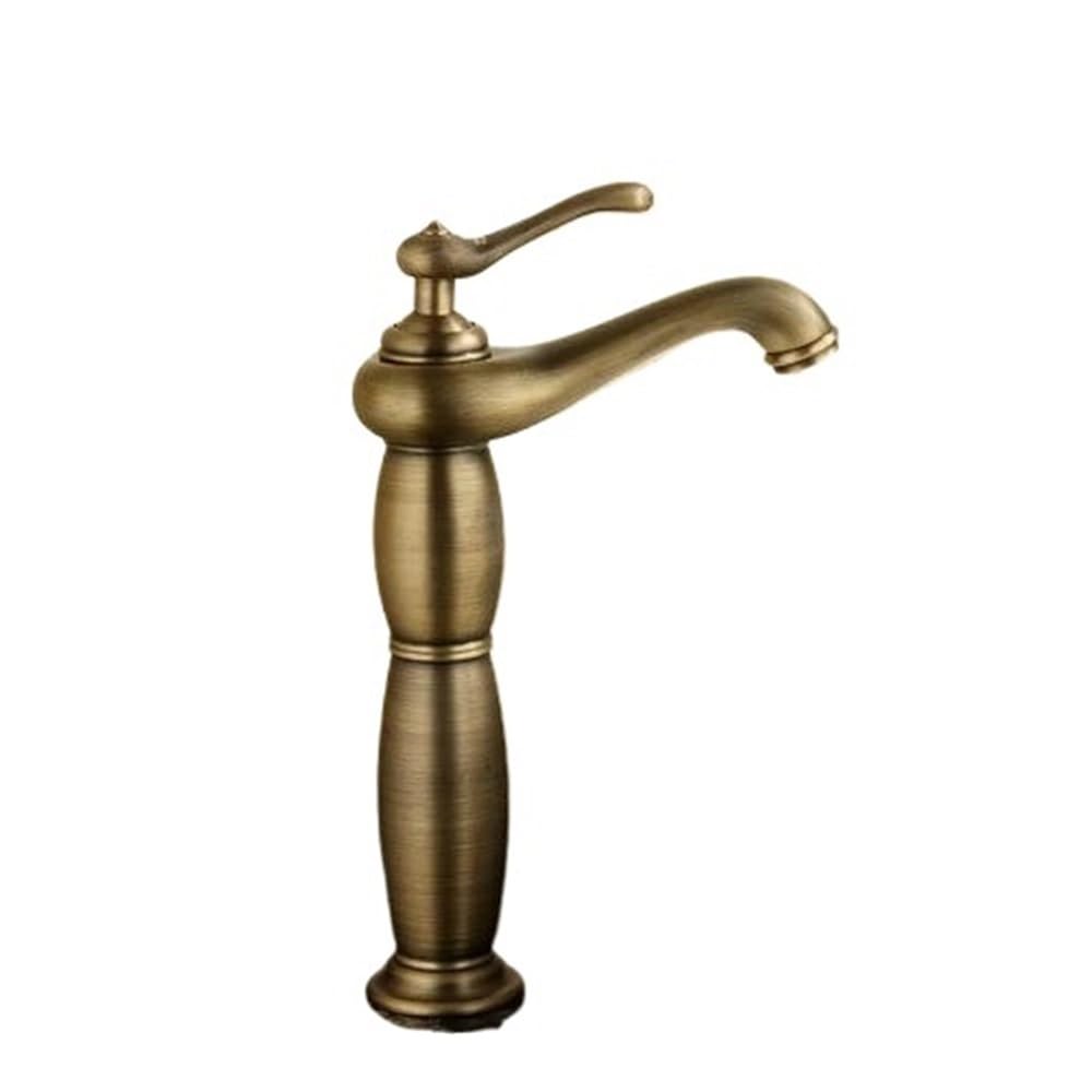 Robinet en laiton pour lavabo a main compact et ergonomique pour vasque