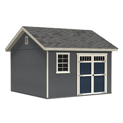Handy Home Products Beachwood 12x12 DIY Storage Shed