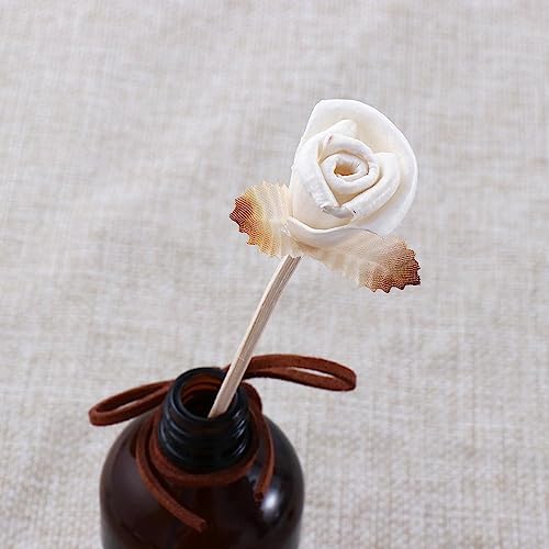 Difusores de perfume con flores artificiales x8 miniatura 7