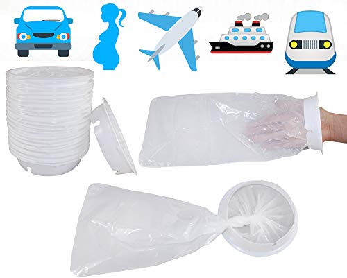 50 Stks Romed Breaking tas met Mond stuk Zieke tas Barf tas Collectie tas