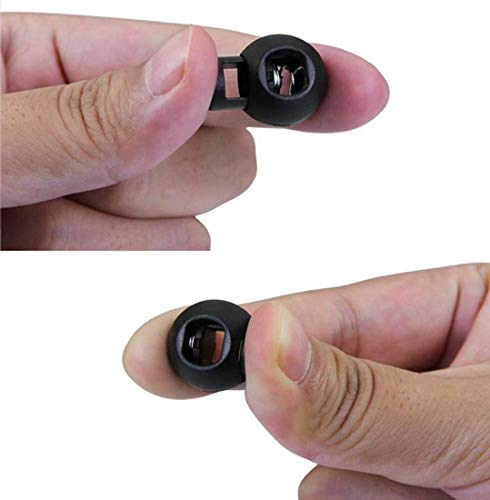 Repuhand 60Pcs Fermacorda a Molla colorato