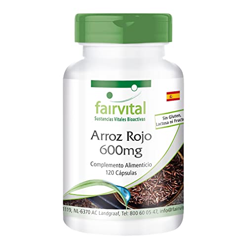 Fairvital Extracto de Arroz Rojo 600mg - 120 Cápsulas