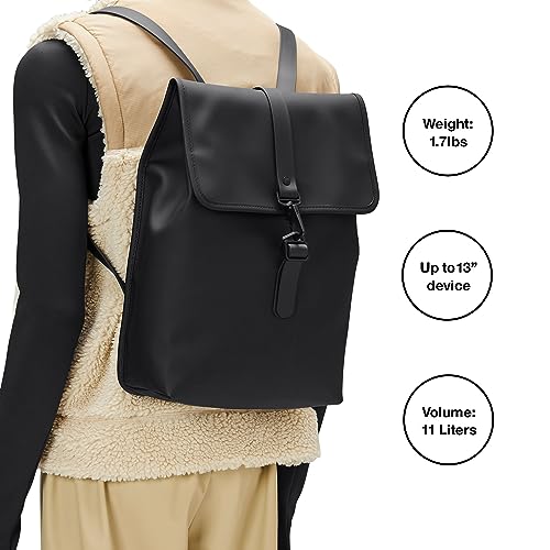 RAINS Rucksack - Black4