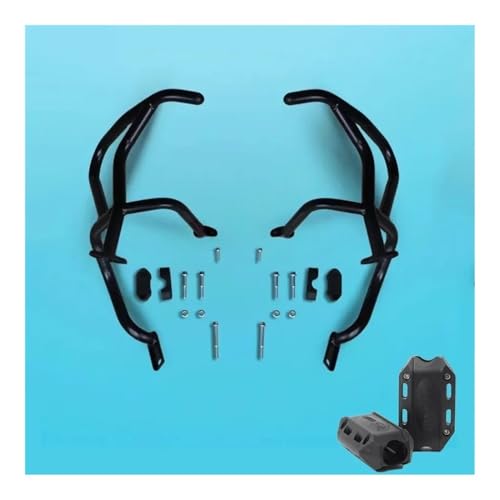 Pare-chocs moteur de protection latérale moto Loncin 300GY en voyage