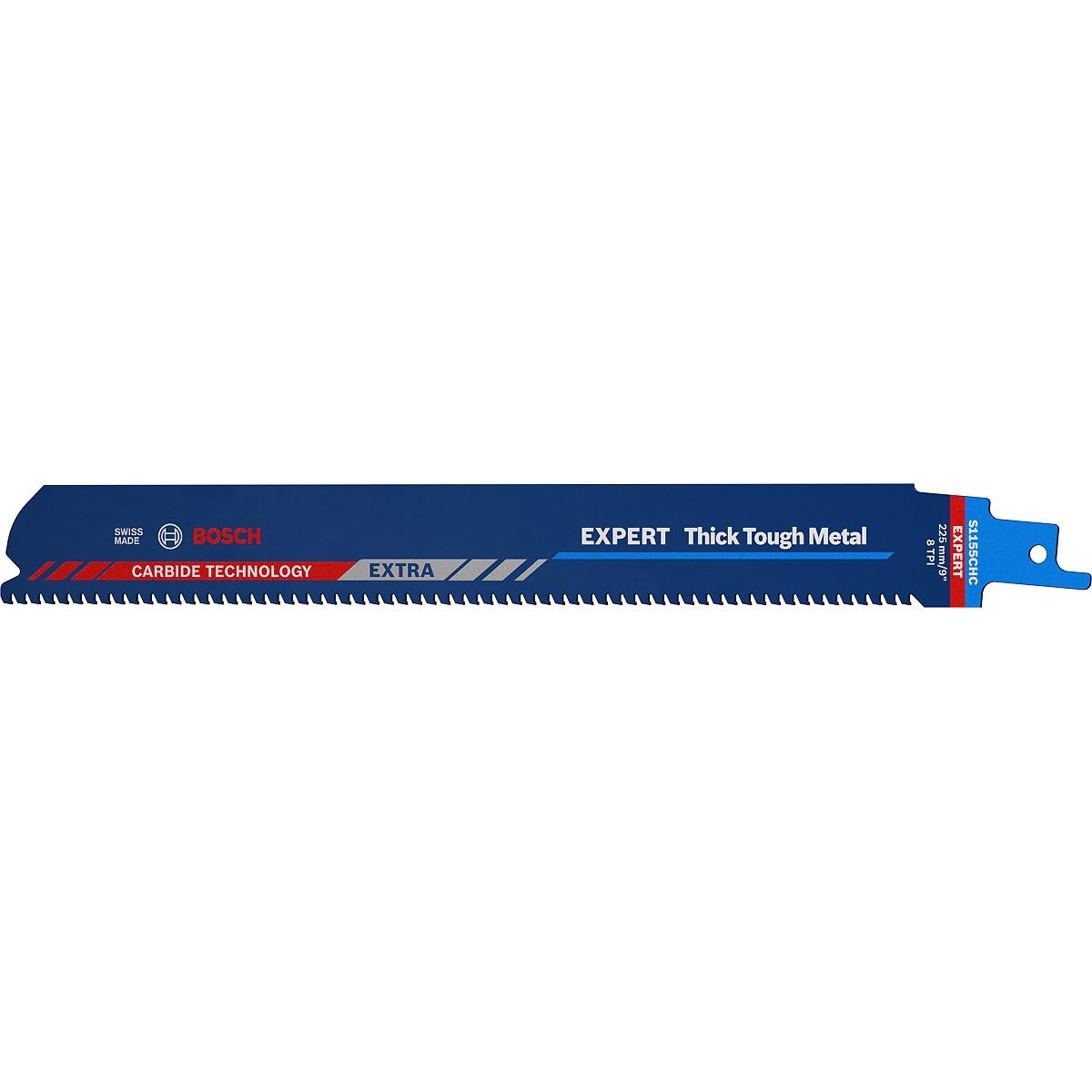 Bosch Accessories 2608900370 EXPERT 'Thick Tough Metal' S 1155 CHC brzeszczot do piły szablastej, 10 sztuk brzeszczotów o długości 225 mm 10 szt.