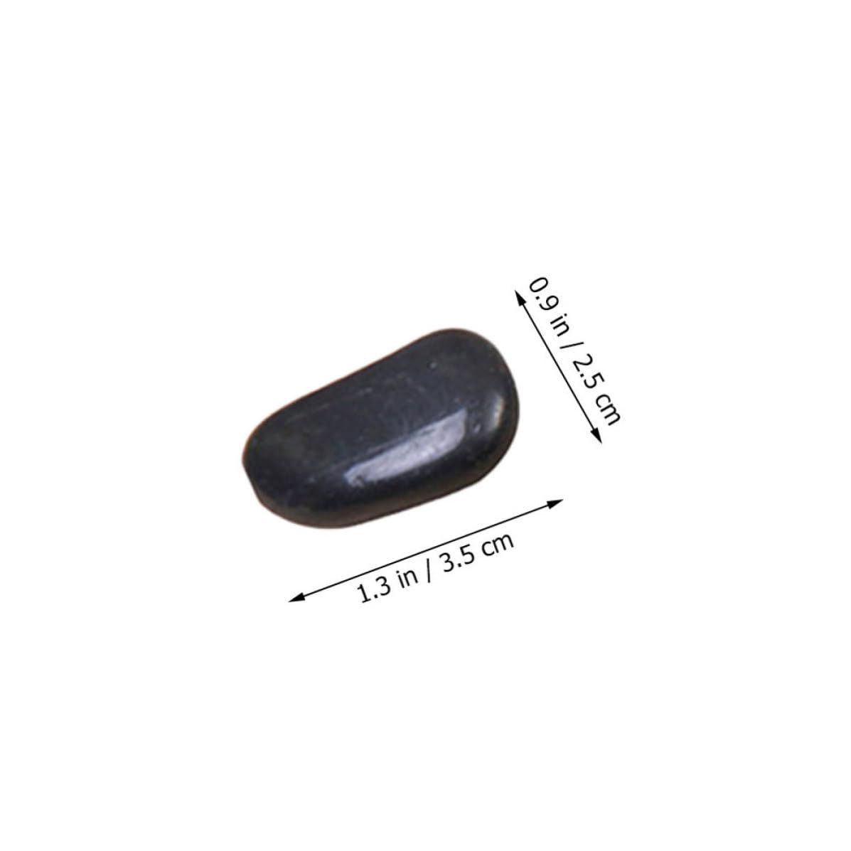 Black Decorative Aquarium Pebbles Xmas Stone for Vases