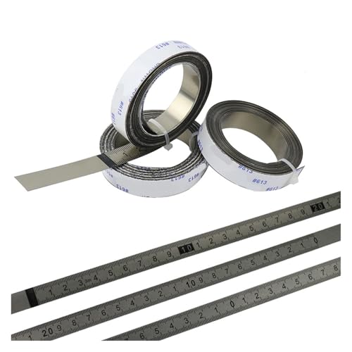 Cinta Métrica Adhesiva de Acero Inoxidable 6 m miniatura 3