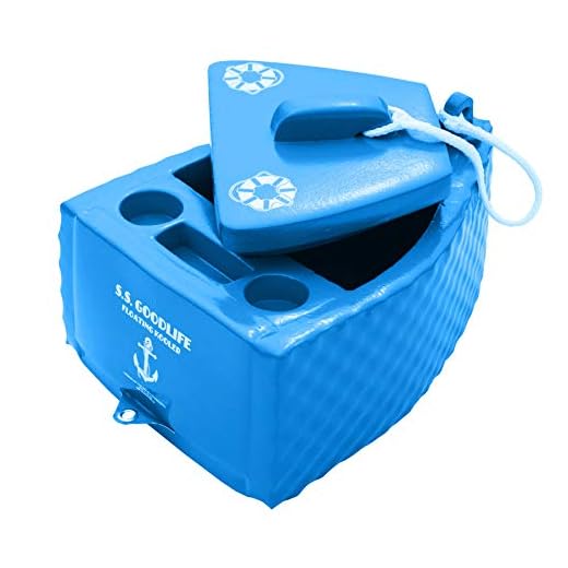 TRC Recreation Super Soft Floating Cooler - Bahama Blue
