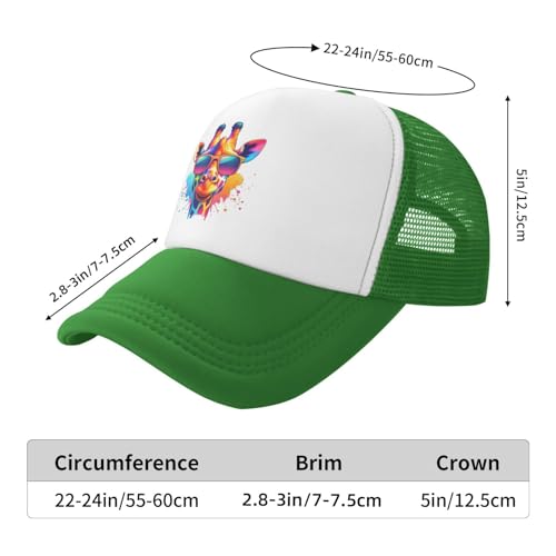 Gorra de béisbol ajustable tipo trucker transpirable negra miniatura 4