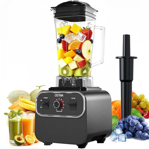 OSTBA Blender for Smoothies, Commercial 10-Speed Control Blenders for Kitchen,