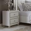 Michael Amini Sky Tower Nightstand, Cloud White