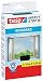 Produktbild tesa® Insect Stop Fliegengitter STANDARD für Fenster, nahezu durchsichtig (1,10 m x 1,30 m / 4er Pack, anthrazit)