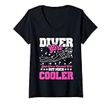 Photo Gallery donna divertente scuba diving lover grafico donne e ragazze scuba diver maglietta con collo a v Photo Gallery donna divertente scuba diving lover grafico donne e ragazze scuba diver maglietta con collo a v