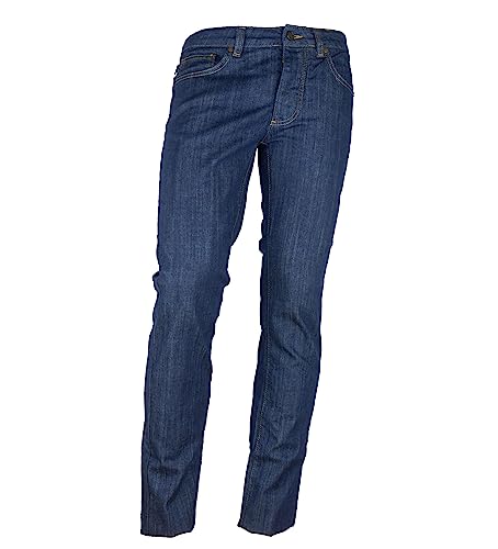 Jean denim homme Cavalli Class bleu foncé regular fit chic pour style élégant