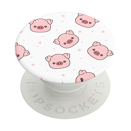 Image of PopSockets Adhesive Phone Grip, Holder, Phone Stand, White - Oinklettes