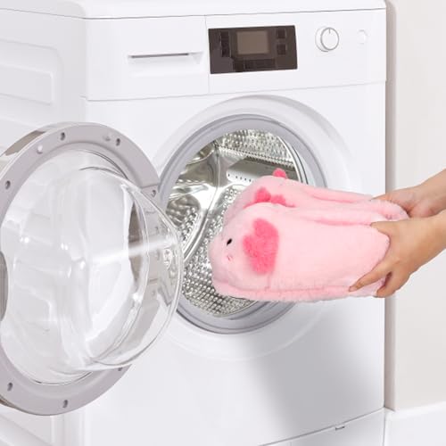 Image of Women Animal Slippers Cute Plush House Shoes Warm Novelty Cartoon | Slippers Gifts for Birthday Christmas