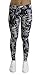 Velocity - Soft, Comfy, High Quality Printed Leggings - Full Length Yoga Pants - Astro Grey - Large
