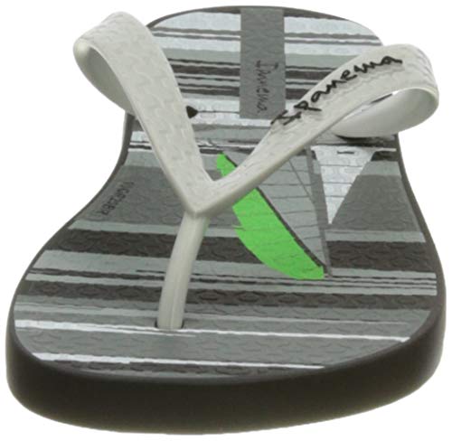 Ipanema Classic IX Kids, Infradito, Bianco e Nero