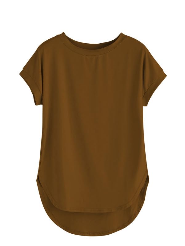 sohot Pure 100% Cotton Oversized Loose Baggy Fit Round Neck with Drop Shoulder Half Sleeves Boyfriend T-Shirt Combo for Women & Girls VS8-picture-44