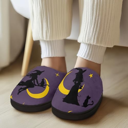 Christmas Slippers for Unisex Adult Comfy Warm Bedroom Slippers Halloween House Shoes4