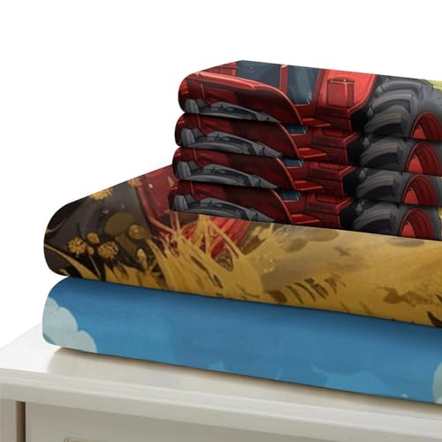Linge de lit 135x200 cm tracteur fermeture éclair facile à laver - 6