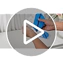 Image of Immortal Magnetic Window Glass Cleaner | Doublefaced Glass Cleaner | Double-Side Glazed Two Sided Wiper with 2 Extra Cleaning Cotton Squeegee Washing Equipment Household Magnet