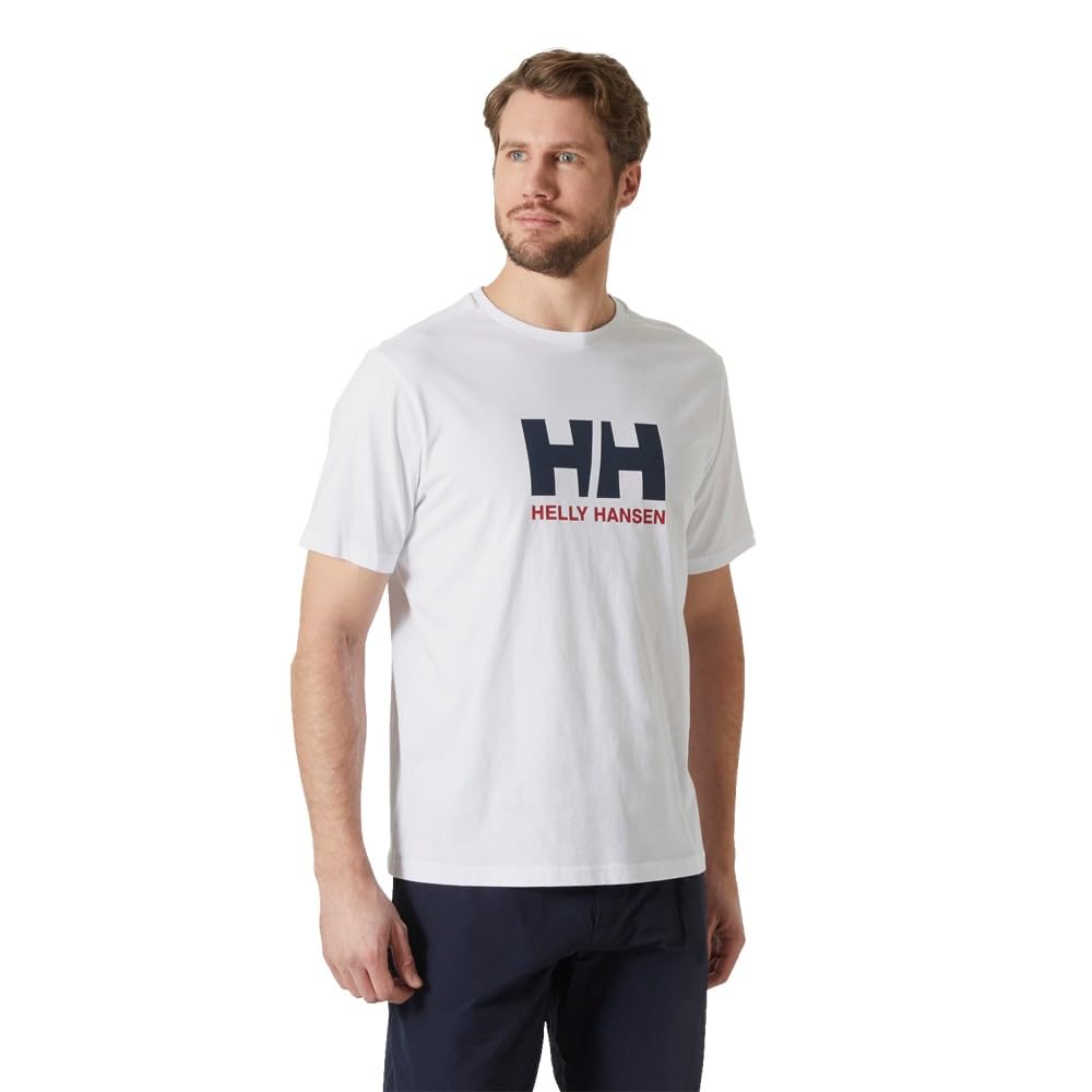 Helly Hansen Men's Blanc T-Shirt Logo 3.0
