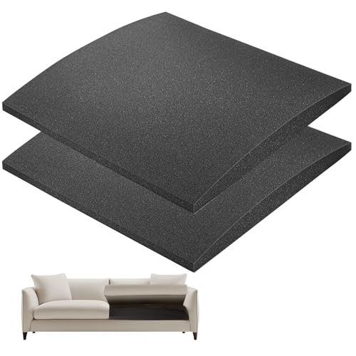 GROWNEER Sofa Cushion Support for Sagging Seats 50x50cm Sofa Support Borads High-Density 45D Foam Couch Saver for Under Cushion Repair, Furniture Chair Replacement Inserts Durable & Cuttable (2)