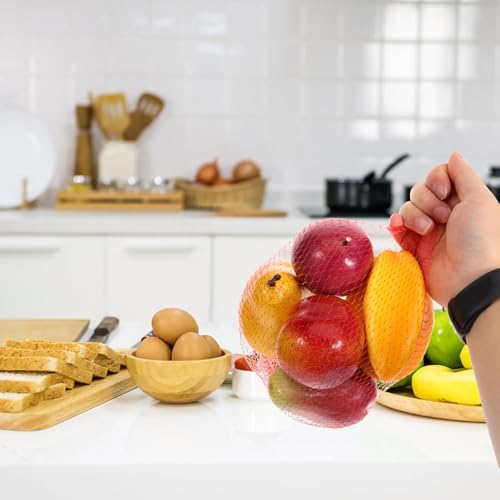 Bolsas de nylon rojo para guardar alimentos sin sufrir roturas GALPADA 5