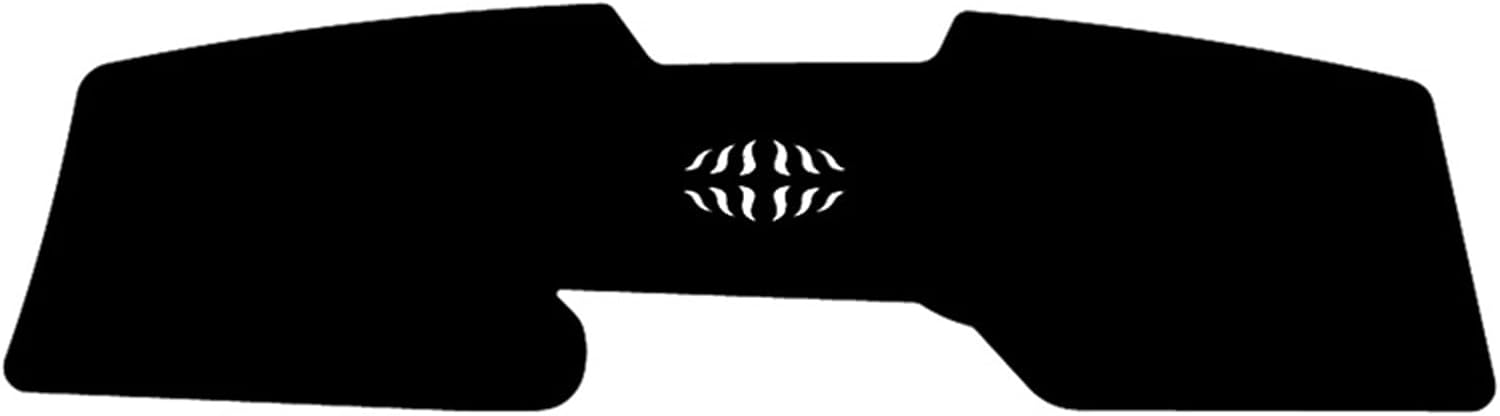 Summer Anti Reflective Suede Car Styling Dashboard Cover Protective Mat Sunshade Pad for Mazda CX-90/CX-80/CX-70/CX-60(Black Black,Without hud)