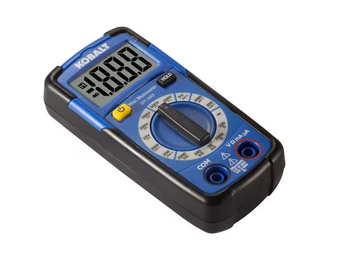 K.balt Digital Display Multimeter 0.2 Amp 500V -Volt