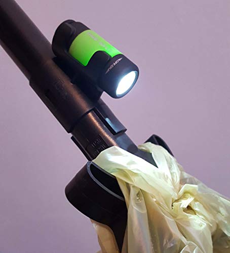 GoGo Stik Fido Rechargeable Led Flashlights and mounting Clip for Your Night use. (Easily Clip onto Other Devices Such as Metal Detectors)
