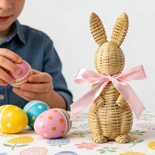 Figurine de lapin de Pâques : le cadeau idéal pour décoration de maison