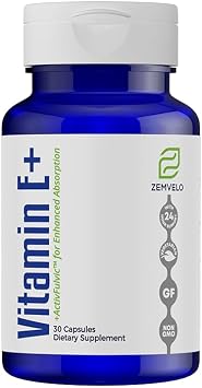Eye Vitamins | Vitamin E+ for Eye Health, Muscle Recovery, Cognitive Function & Healthy Aging | 30 Day Supply