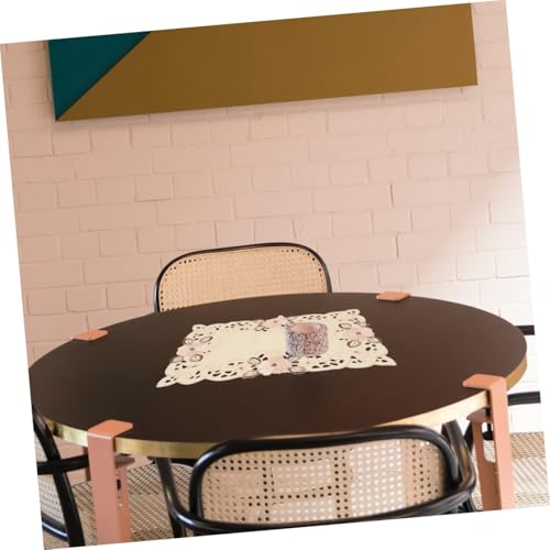 Sous-plat en polyester brodé pour protéger votre table