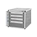 Produktbild Desktop-Aktenschrank Mit Schloss, Schubladen-Aktenschrank, Mehrschichtiger Office-Aktenschrank Aus Aluminiumlegierung, Mit Indexetikett, Für A4-Dateispeicher (Size : 4-layers)