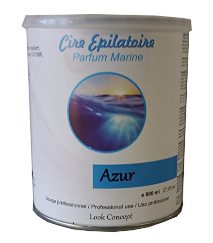 Storepil - Pot cire à épiler jetable AZUR - 800 ml pour épilation